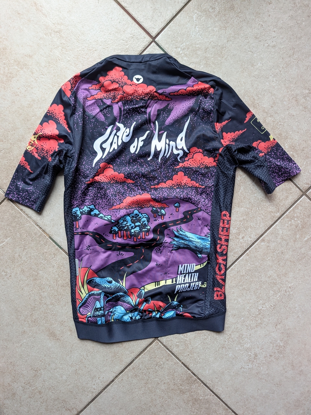 Black Sheep Cycling Women’s Graphic Cycling Jersey Size S - Picture 10 of 16
